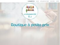 Website Screenshot La Bouquinerie SJ