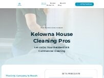 Website Screenshot Kelowna House Cleaning Pros