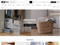 Website Screenshot MUJI Atrium