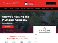 Website Screenshot Ottawa Plumbing and Heating