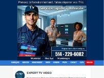 Website Screenshot Expert Tv Vidéo