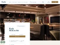 Website Screenshot Earls Kitchen + Bar