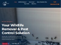 Website Screenshot Pro Trap Wildlife Removal & Pest Control