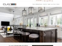 Website Screenshot Clay Construction Inc.