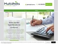Website Screenshot Guillaume Leblond Courtier Hypothécaire