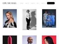 Website Screenshot Ope Michael Photography
