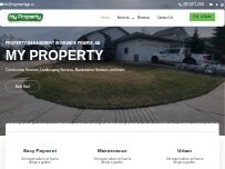 Website Screenshot My Property