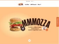 Website Screenshot A&W Canada