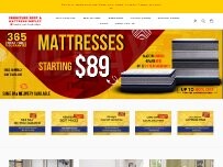 Website Screenshot Furniture Spot & Mattress Outlet