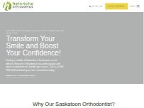 Website Heinrichs Orthodontics