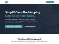Website Screenshot YTC Bookkeeping Solutions