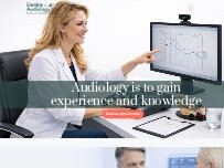 Website Screenshot Centre for Audiology, Tinnitus & Cochlear Health (Catch Clinics)