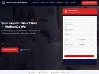 Website Screenshot Tricity Appliance Repair
