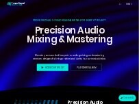 Website Screenshot Transitional Audio Lab