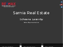 Website Screenshot Scheana Lasenby - RE/MAX Sarnia Realty Inc., Brokerage | Realtor in Sarnia