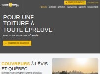 Website Screenshot Toiture Royale MD