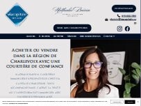 Website Screenshot Nathalie Boivin Courtier Immobilier Via Capitale Charlevoix