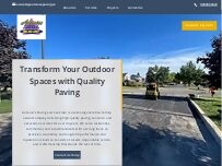 Website Screenshot Antonios Paving and Concrete