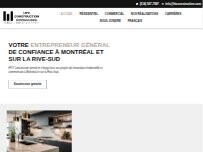 Website Screenshot HTV Construction inc