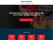 Website Screenshot Rocky Renos