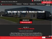 Website Screenshot Tubby's Truck & Trailer London
