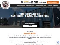Website Screenshot Babe’s Automotive (Babe's Auto)