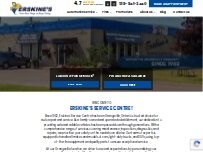 Website Screenshot NAPA AUTOPRO - Erskine's Service Center