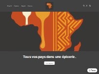 Website Screenshot Nourriture Et Style D'Afrique