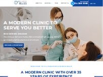 Website Screenshot Clinique Dentaire Malka - Dentiste Villeray