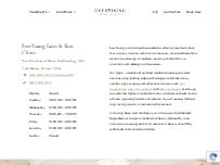 Website Screenshot EverYoung Laser & Skin Clinics - North Vancouver Cosmetic Botox Clinic