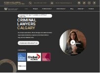 Website Screenshot Alberta Legal | Criminal Lawyers Calgary