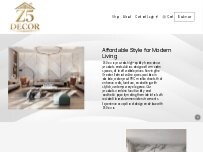 Website Screenshot Z5 Decor Inc