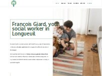 Website Screenshot François Giard Travailleur Social Longueuil