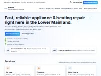 Website Screenshot Everfix Appliance And Hvac Services
