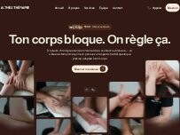Website Screenshot Althéa Thérapie