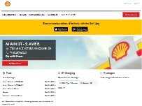 Website Screenshot Shell Recharge Charging Station