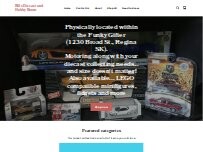 Website Screenshot Bills Diecast and Hobby Room