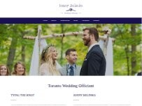 Website Screenshot Jonny Belinko Wedding Officiant