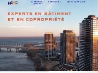 Website Screenshot Groupe HEVO Experts