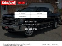 Website Screenshot Mark Rainford Auto Centre Ltd.