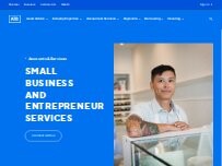 Website Screenshot ATB Entrepreneur Centre