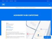 Website Screenshot ATB Advisory Hub Capstone