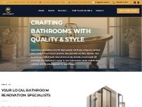Website Screenshot Bath craft