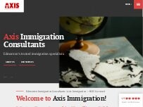 Website Screenshot Axis Immigration Consultants