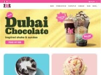 Website Screenshot Baskin-Robbins
