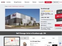 Website Screenshot Apple Self Storage