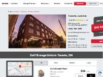 Website Screenshot Apple Self Storage