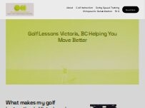 Website Screenshot Dr. Cole Baldigara - Golf Performance & Rehab