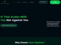 Website Screenshot VusixSystems