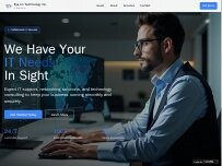 Website Screenshot Eye On Technology, Inc